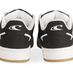 Baskets NOIR Homme Motif Uni Lacets