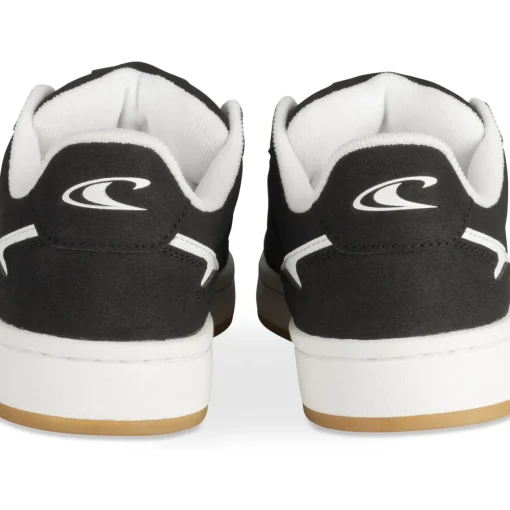 Baskets NOIR Homme Motif Uni Lacets