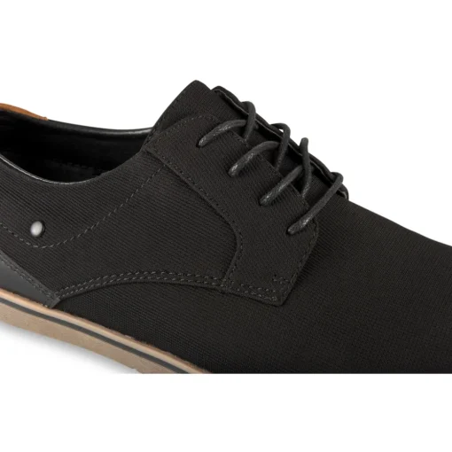 Baskets NOIR Homme Motif Uni A Enfiler