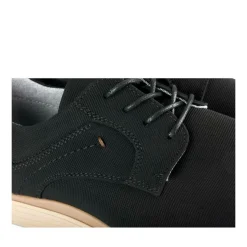 Baskets NOIR Homme Motif Uni Lacets