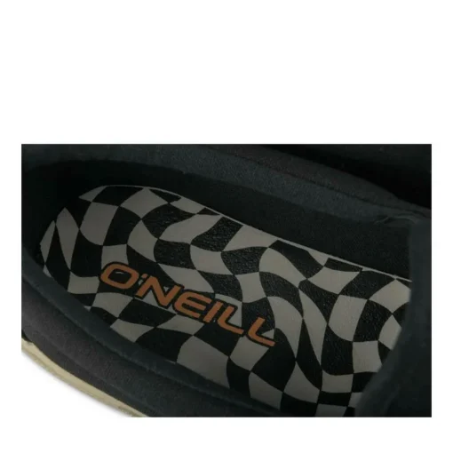 Baskets NOIR Homme Motif Uni A Enfiler