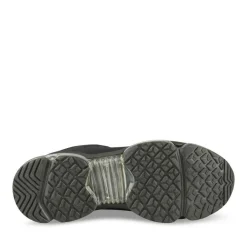 Baskets NOIR Homme Motif Uni Lacets