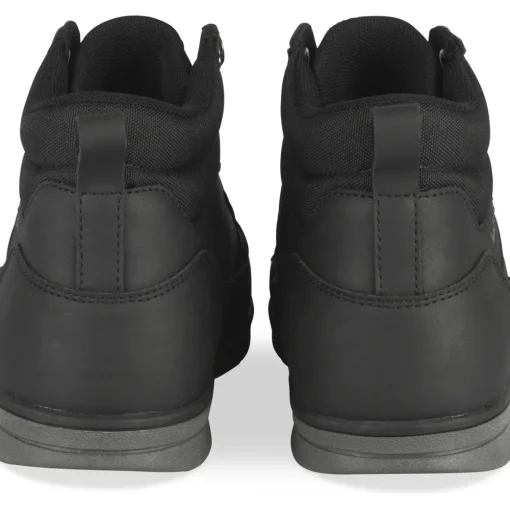 Baskets NOIR Homme Motif Uni A Enfiler