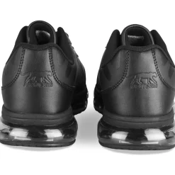 Baskets NOIR Homme Motif Uni Lacets