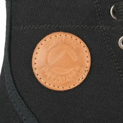 Baskets NOIR Homme Motif Uni Lacets
