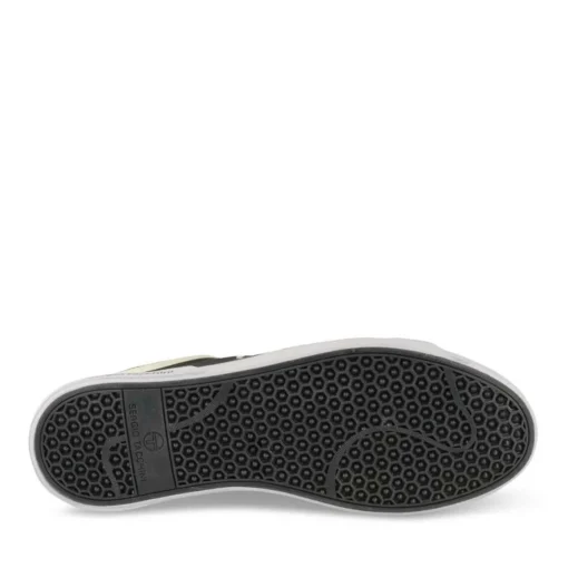 Baskets NOIR Homme Motif Uni Lacets