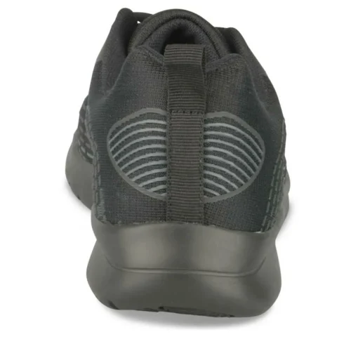 Baskets NOIR Homme Motif Uni Lacets