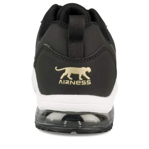 Baskets NOIR Homme Motif Uni Lacets