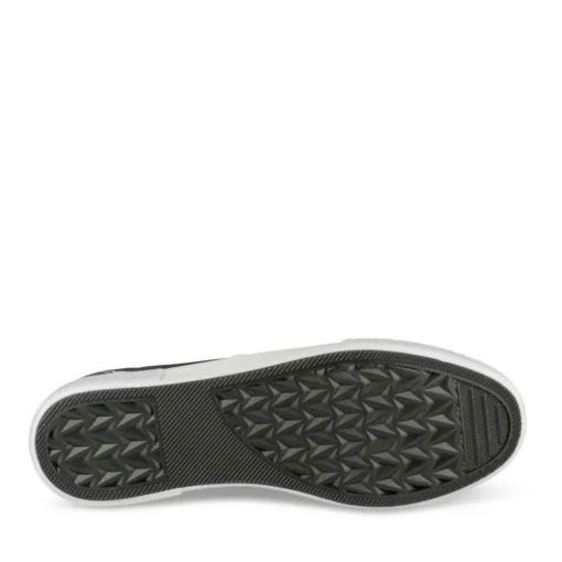 Baskets NOIR Homme Motif Uni Lacets
