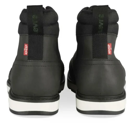 Baskets NOIR Homme Motif Uni A Enfiler