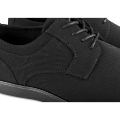 Baskets NOIR Homme Motif Uni Lacets