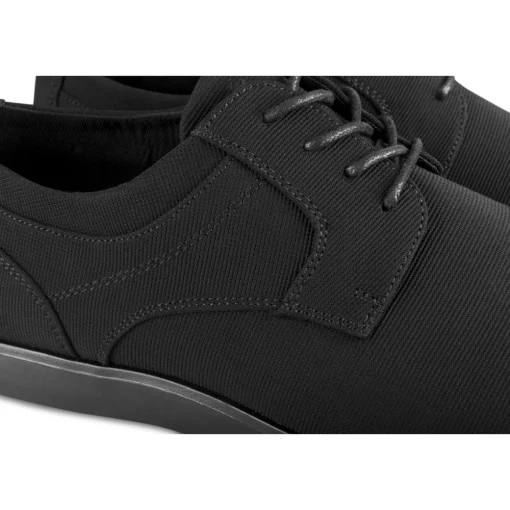 Baskets NOIR Homme Motif Uni Lacets