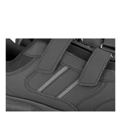 Baskets NOIR Homme Motif Uni Lacets