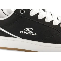 Baskets NOIR Homme Motif Uni Lacets