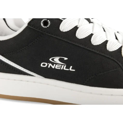 Baskets NOIR Homme Motif Uni Lacets