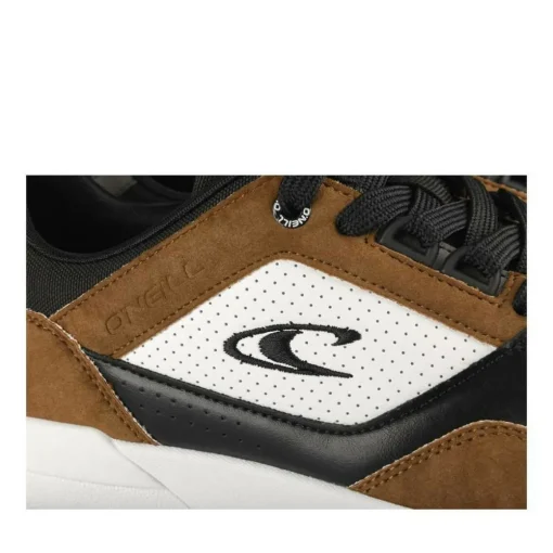 Baskets NOIR Homme Motif Uni Lacets