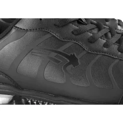 Baskets NOIR Homme Motif Uni Lacets