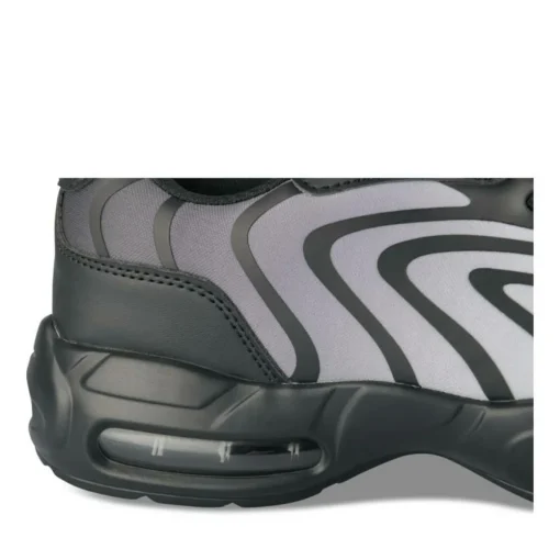 Baskets NOIR Homme Motif Uni Lacets