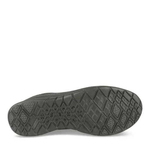 Baskets NOIR Homme Motif Uni Lacets