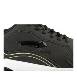 Baskets NOIR Homme Motif Uni Lacets