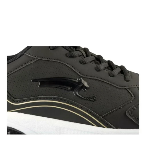 Baskets NOIR Homme Motif Uni Lacets