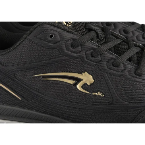 Baskets NOIR Homme Motif Uni Lacets