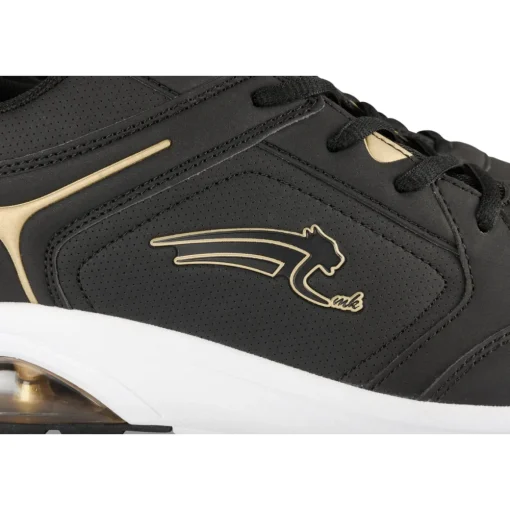 Baskets NOIR Homme Motif Uni Lacets