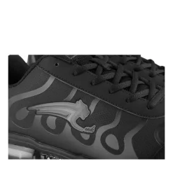 Baskets NOIR Homme Motif Uni Lacets