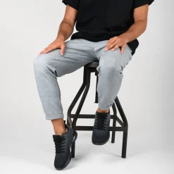 Baskets NOIR Homme Motif Uni Lacets