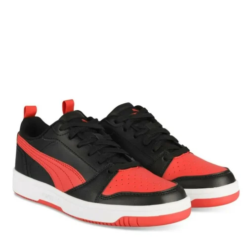 Baskets NOIR PUMA Jr Rebound V6 Lo