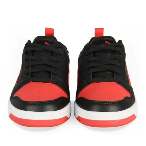 Baskets NOIR PUMA Jr Rebound V6 Lo