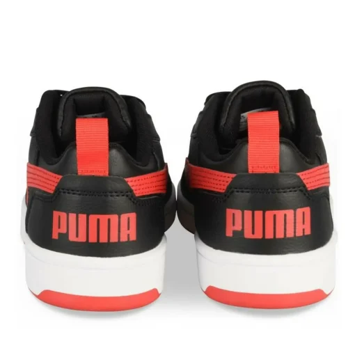 Baskets NOIR PUMA Jr Rebound V6 Lo