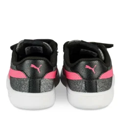 Baskets NOIR PUMA Smash Glitz Glam