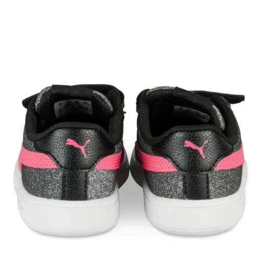 Baskets NOIR PUMA Smash Glitz Glam