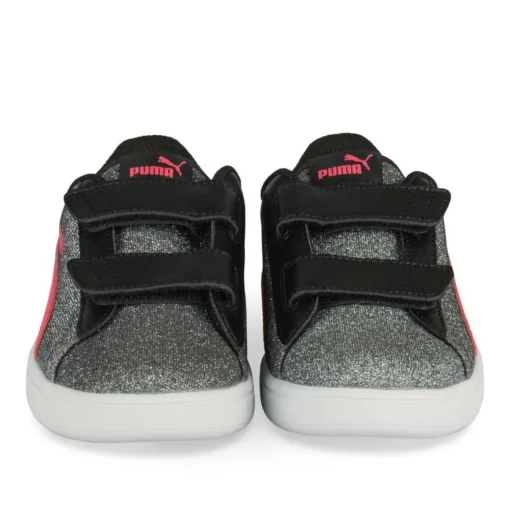 Baskets NOIR PUMA Smash V2 Glitz