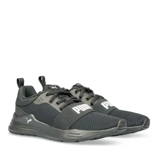 Baskets NOIR PUMA Wired Run JR