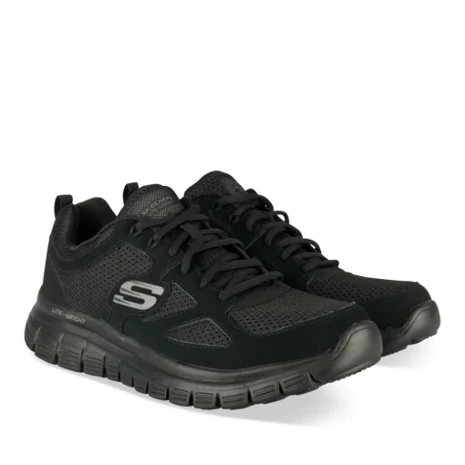 Baskets NOIR SKECHERS Burns Agoura