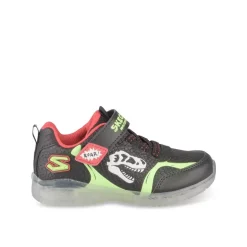 Baskets NOIR SKECHERS Illumi-Brights Dino-Glo
