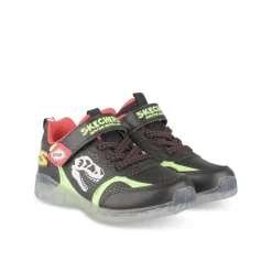 Baskets NOIR SKECHERS Illumi-Brights Dino-Glo
