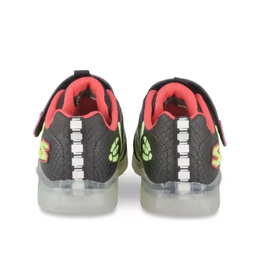 Baskets NOIR SKECHERS Illumi-Brights Dino-Glo