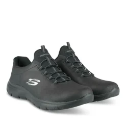 Baskets NOIR SKECHERS Summits Itz Bazik