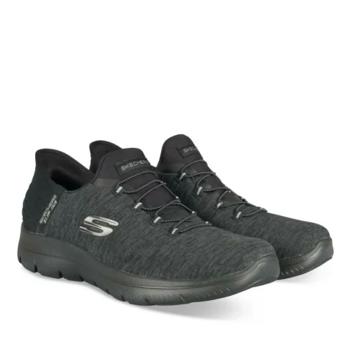 Baskets NOIR SKECHERS Summits Hands Free Slip-Ins