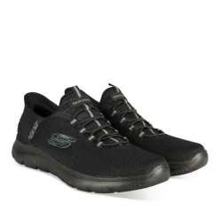 Baskets NOIR SKECHERS Summits Hands Free Slip-Ins
