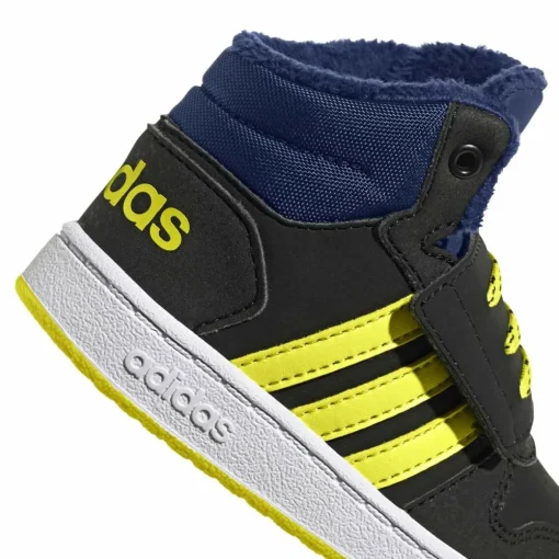 Baskets NOIRES ADIDAS Hoops Mid 2.0