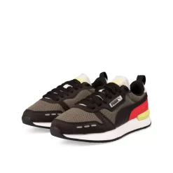 Baskets NOIRES PUMA R78 JR
