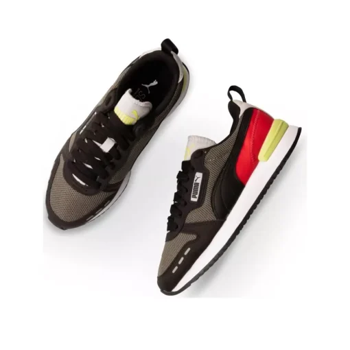 Baskets NOIRES PUMA R78 JR