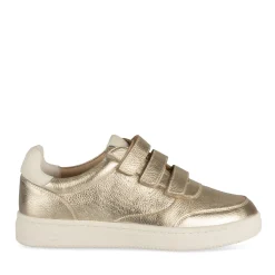 Baskets OR Femme CUIR Motif Uni A Enfiler