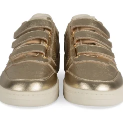 Baskets OR Femme CUIR Motif Uni A Enfiler