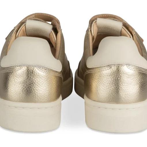 Baskets OR Femme CUIR Motif Uni A Enfiler