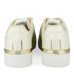 Baskets OR Femme Motif Iridescent Lacets